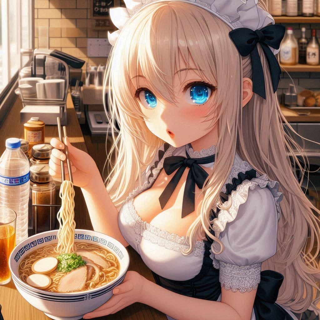 ラーメン大好きメイドさん