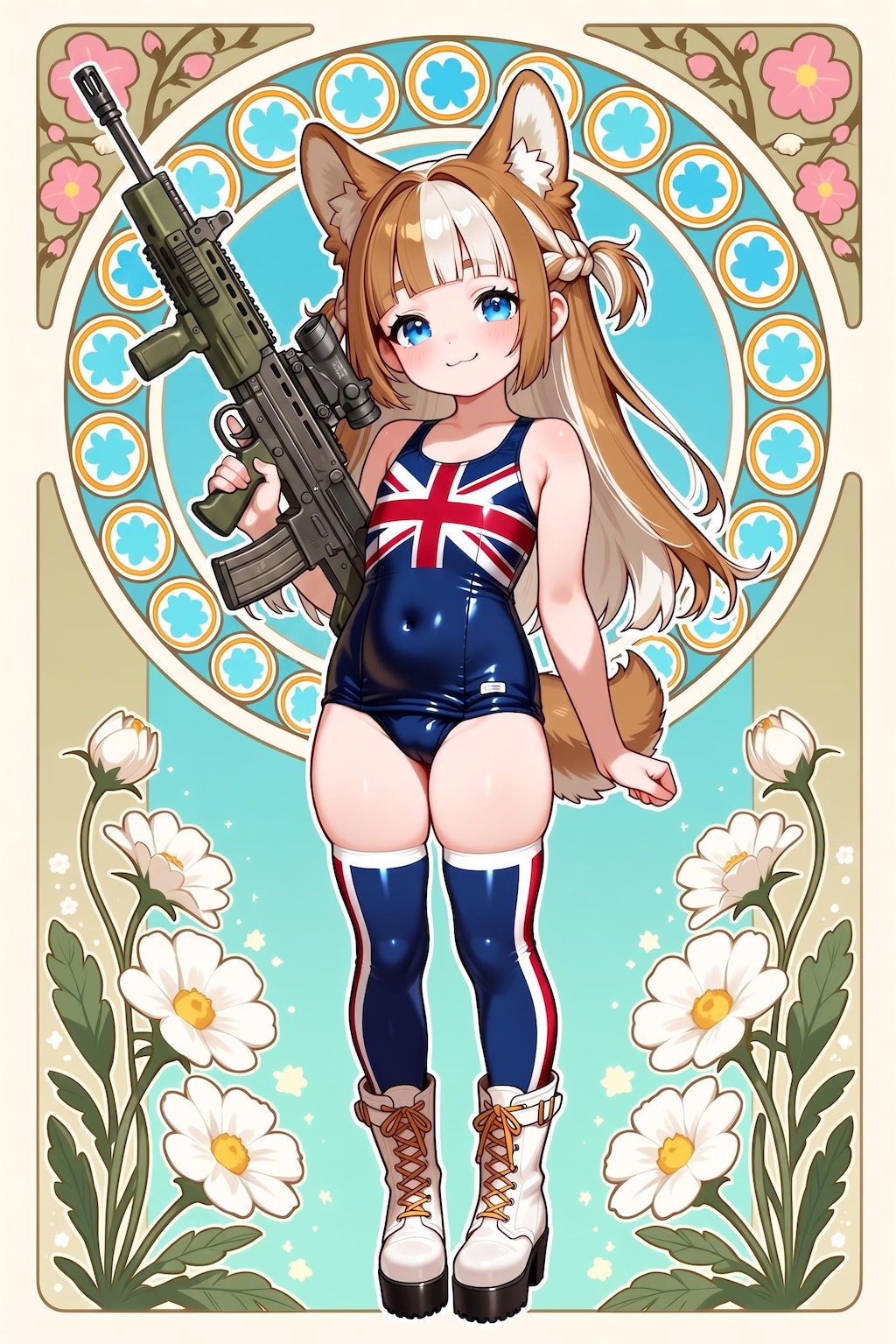 ８月２６日は世界犬の日（イギリス×ウェルシュ・コーギー×L85A2）