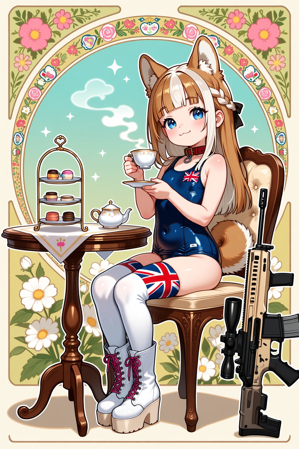 ８月２６日は世界犬の日（イギリス×ウェルシュ・コーギー×L85A2）