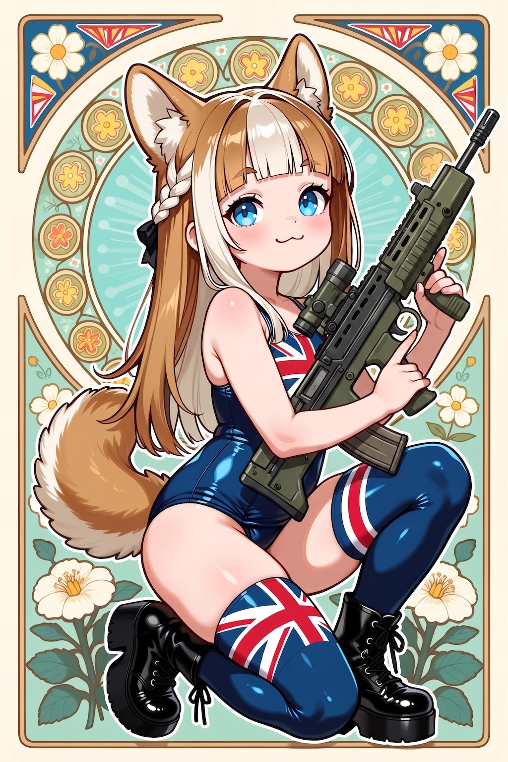 ８月２６日は世界犬の日（イギリス×ウェルシュ・コーギー×L85A2）
