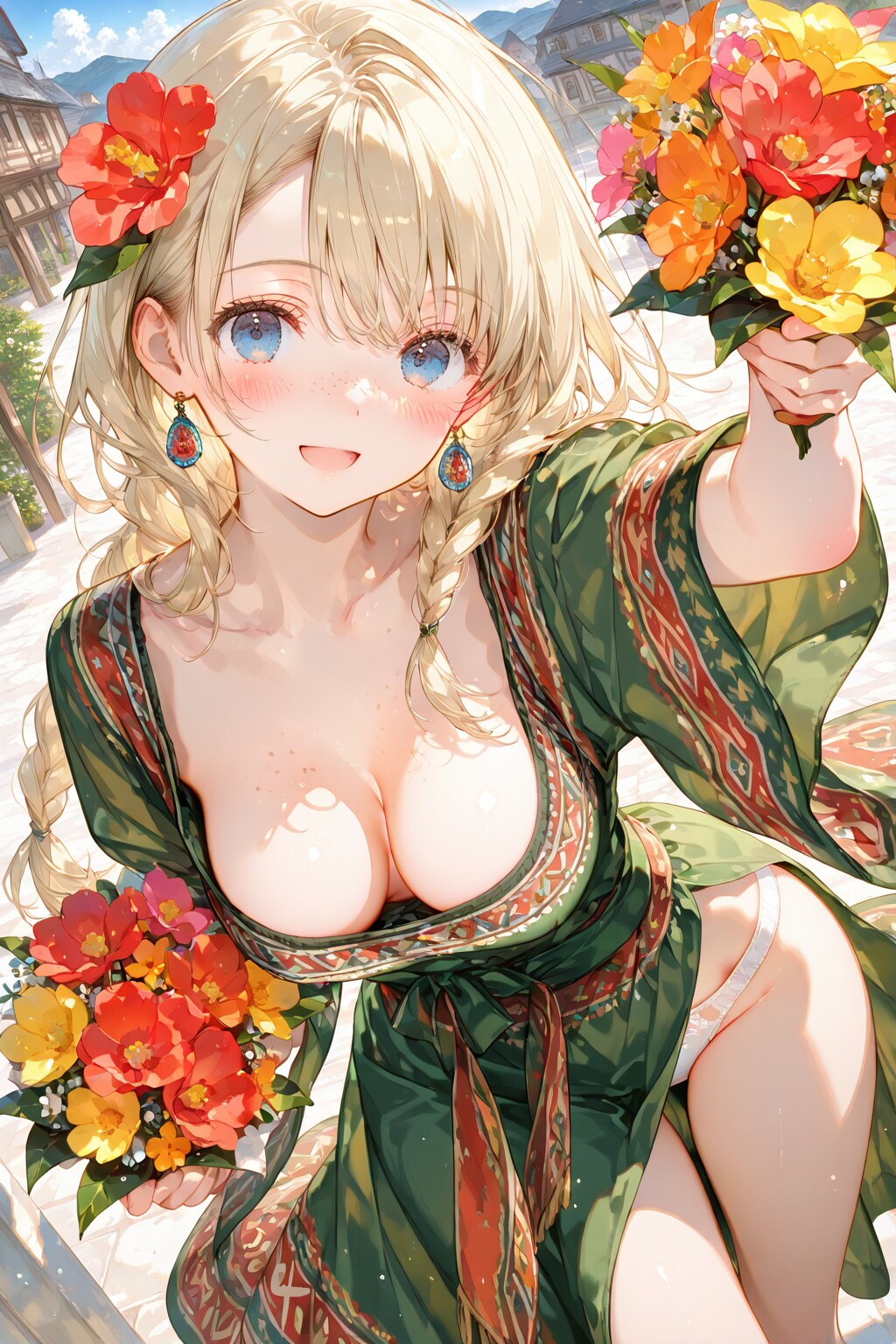 花売り