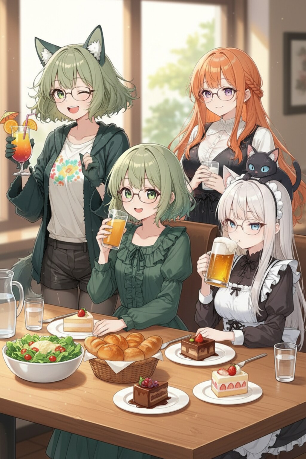 楽しい忘年会😸