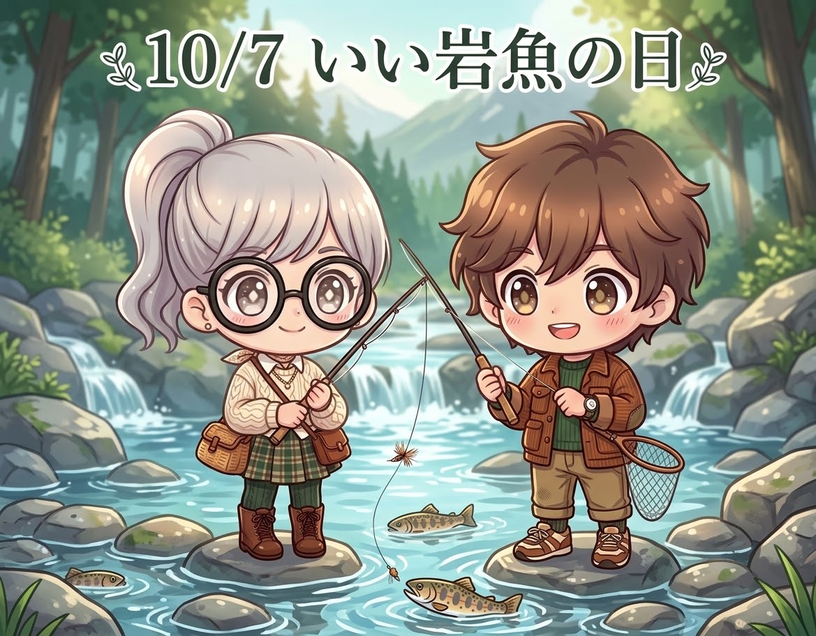 今日は「いい岩魚の日」 | の人気AIイラスト・グラビア