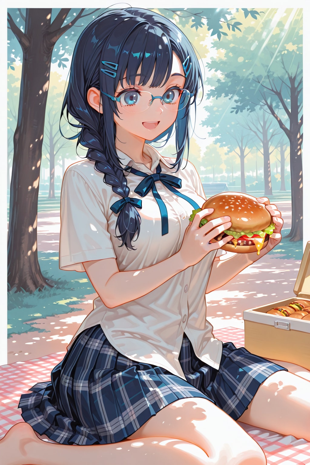 近くの公園へ | の人気AIイラスト・グラビア