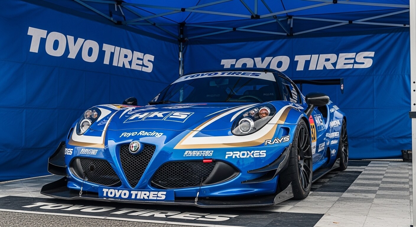 トーヨータイヤアルファロメオスパイダー | の人気AIイラスト・グラビア