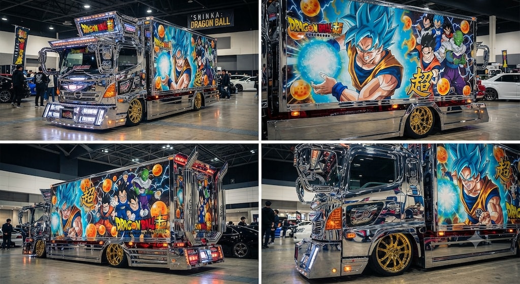 ドラゴンボール痛車デコトラ