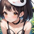 妖怪コスプレ茉莉花ちゃん♪ 2枚目