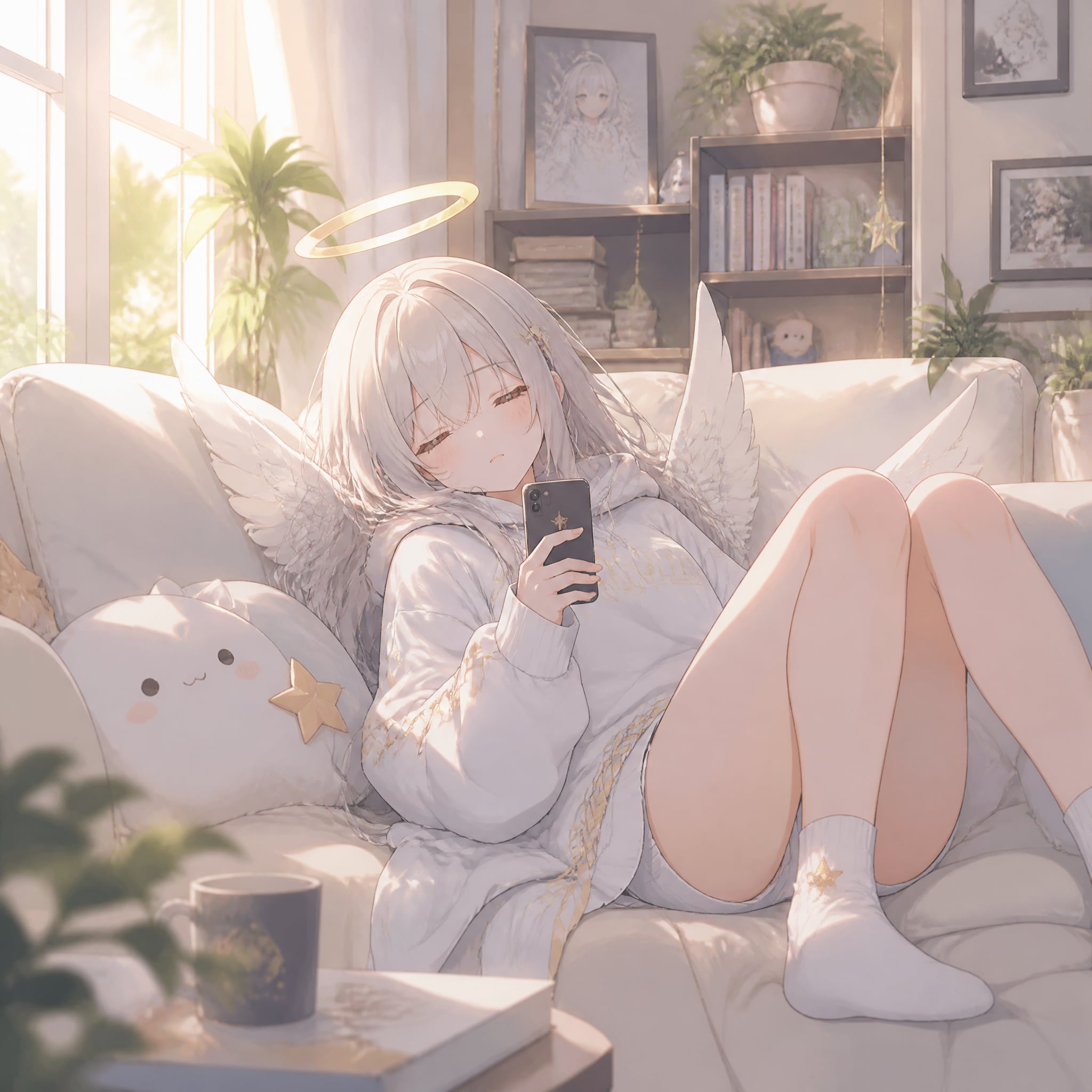 天使の寝落ち（１）GPTimages2.0 | の人気AIイラスト・グラビア