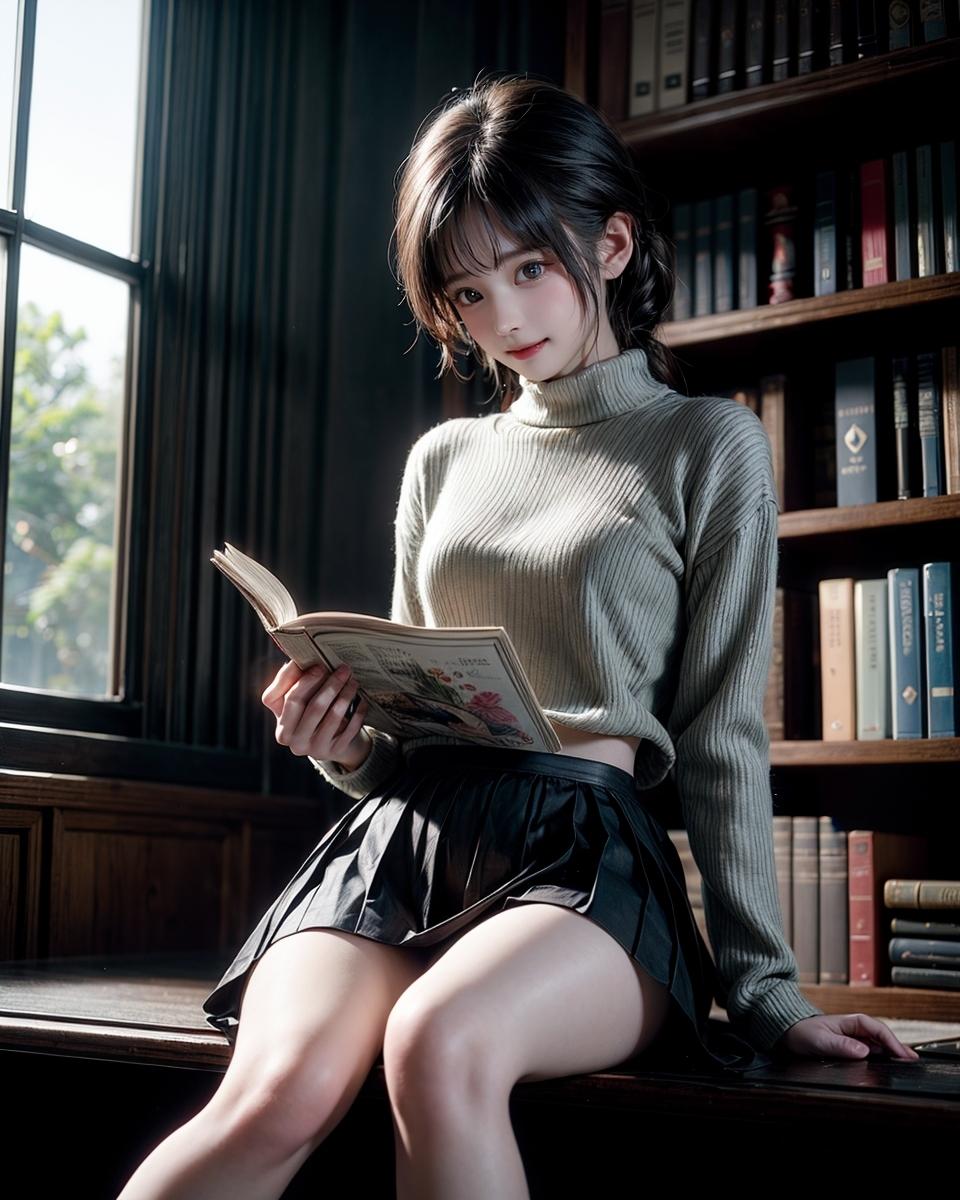 Reading the book