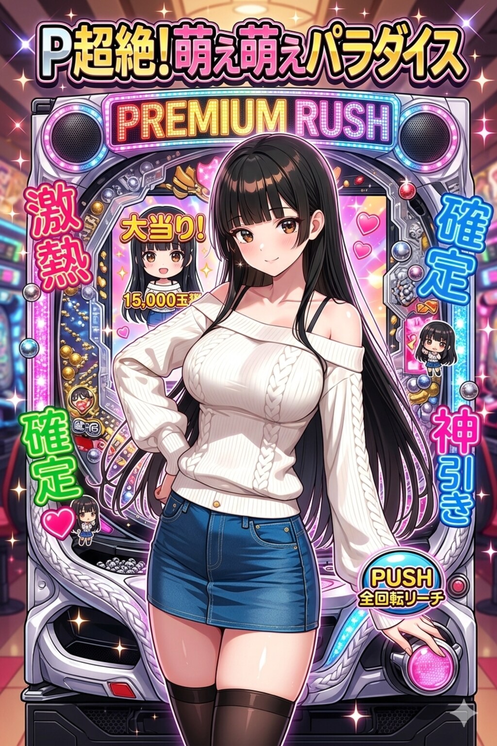 サキちゃんのパチンコ台