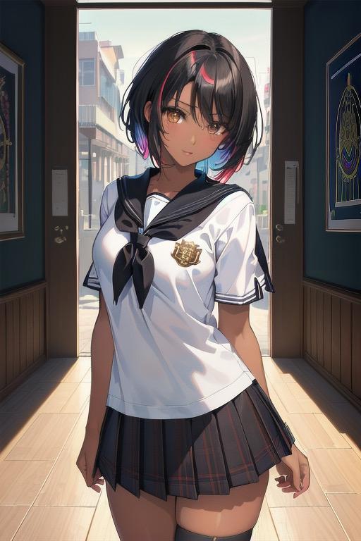 AIイラスト活動1周年記念イラストその2