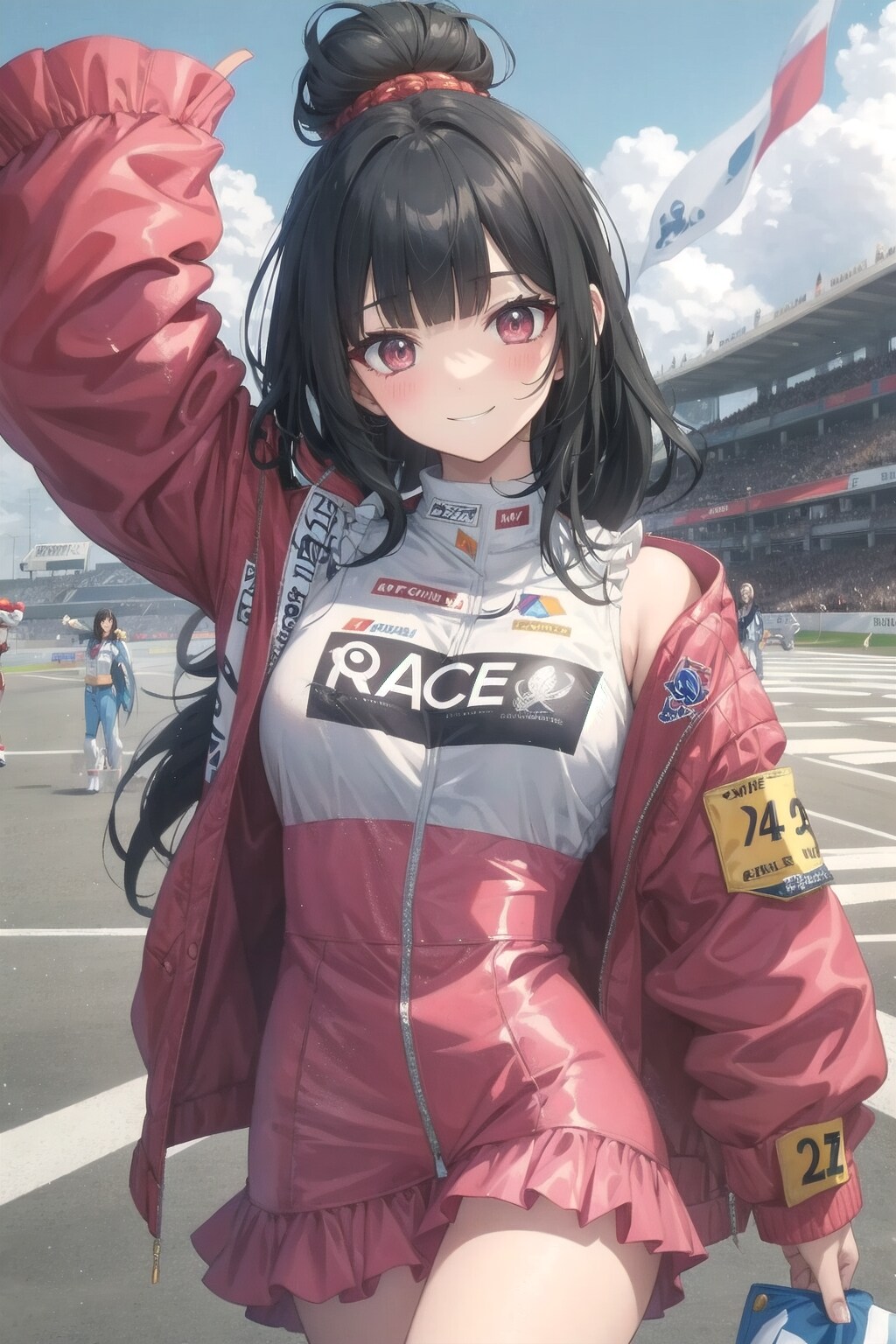 レースのひめなのです！