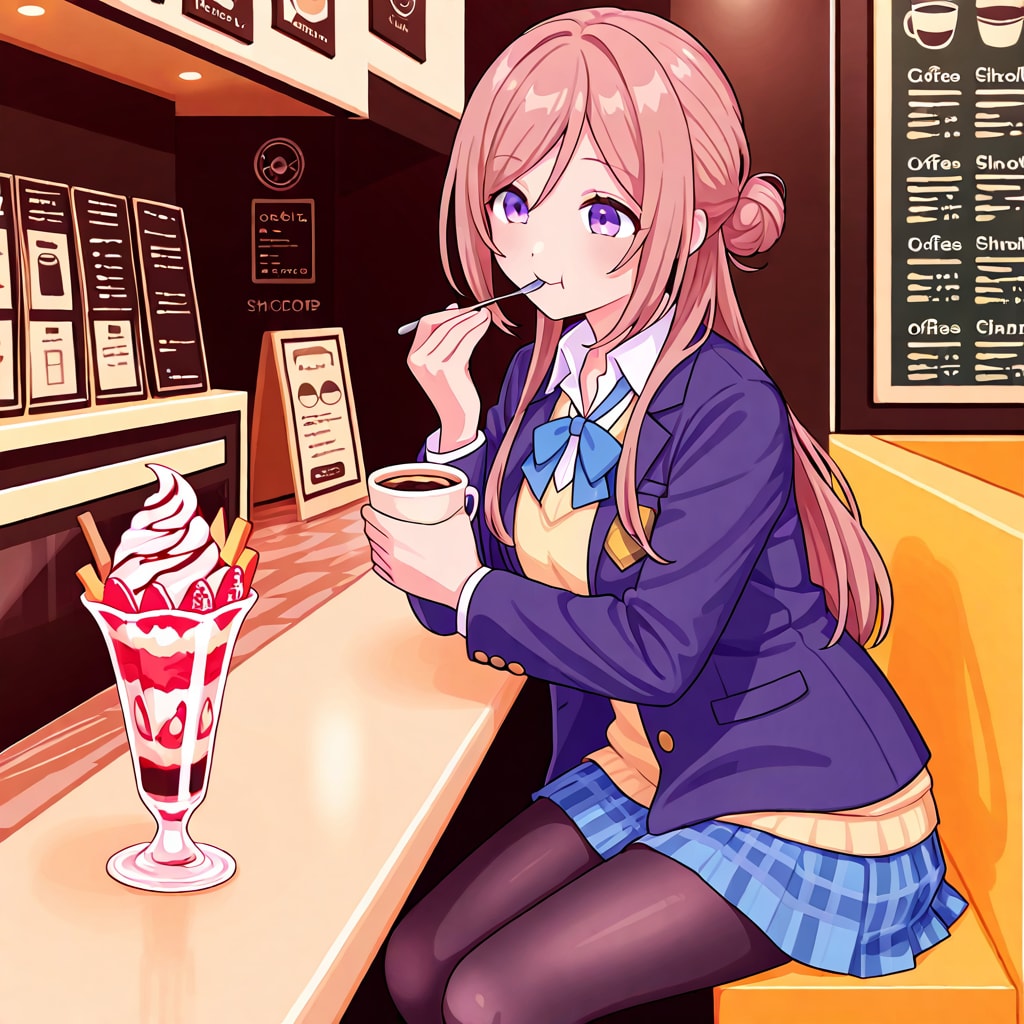 食べ歩きお姉ちゃん