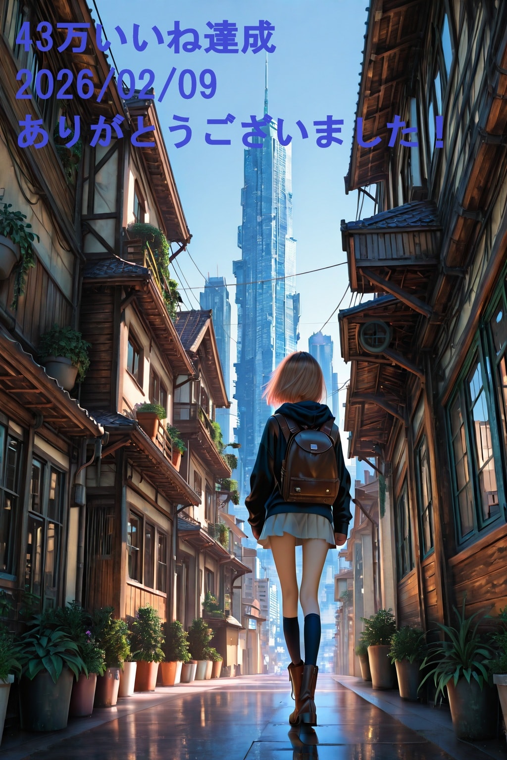 ★☆★☆43万いいね達成！ありがとうございました(2026.02.09)★☆★☆ | の人気AIイラスト・グラビア