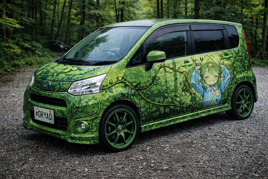 DRYAD Chan Car in Forest
