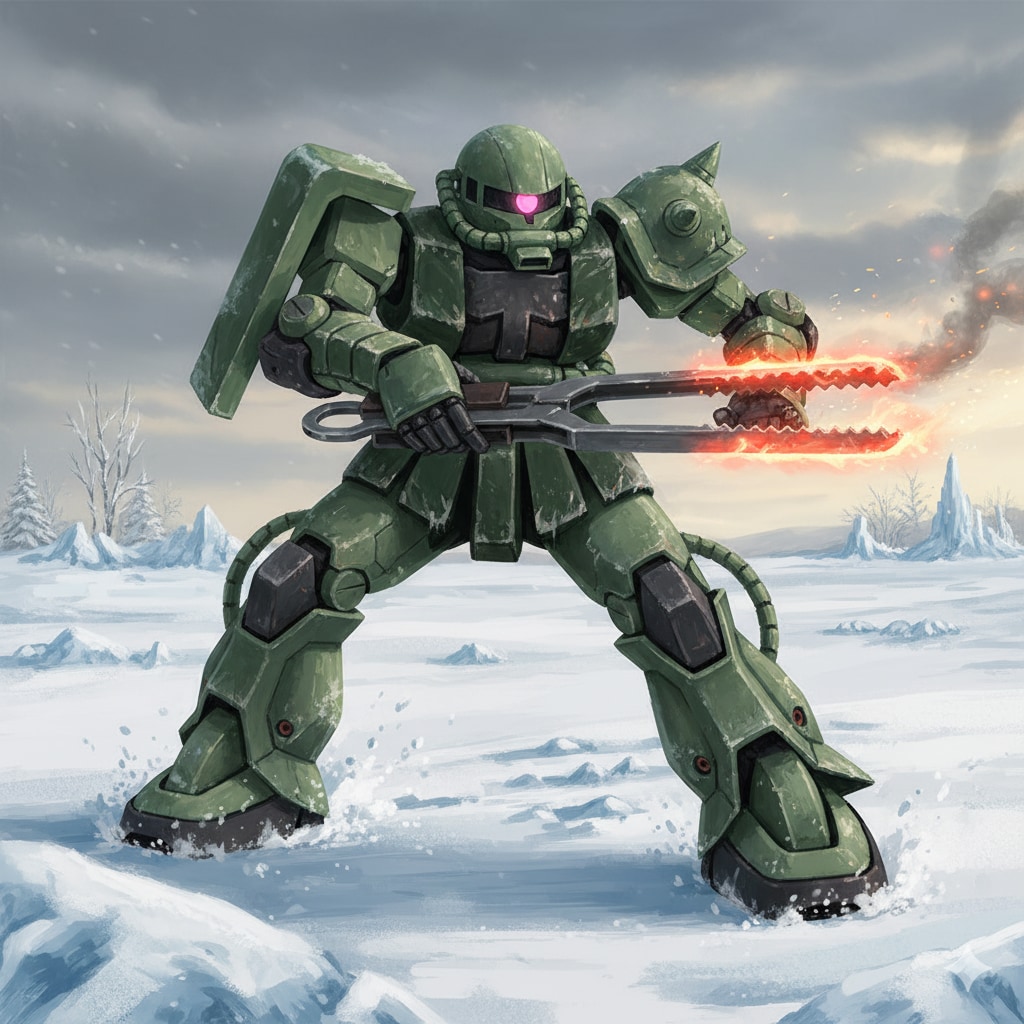 MS-06 ヒートトング装備型