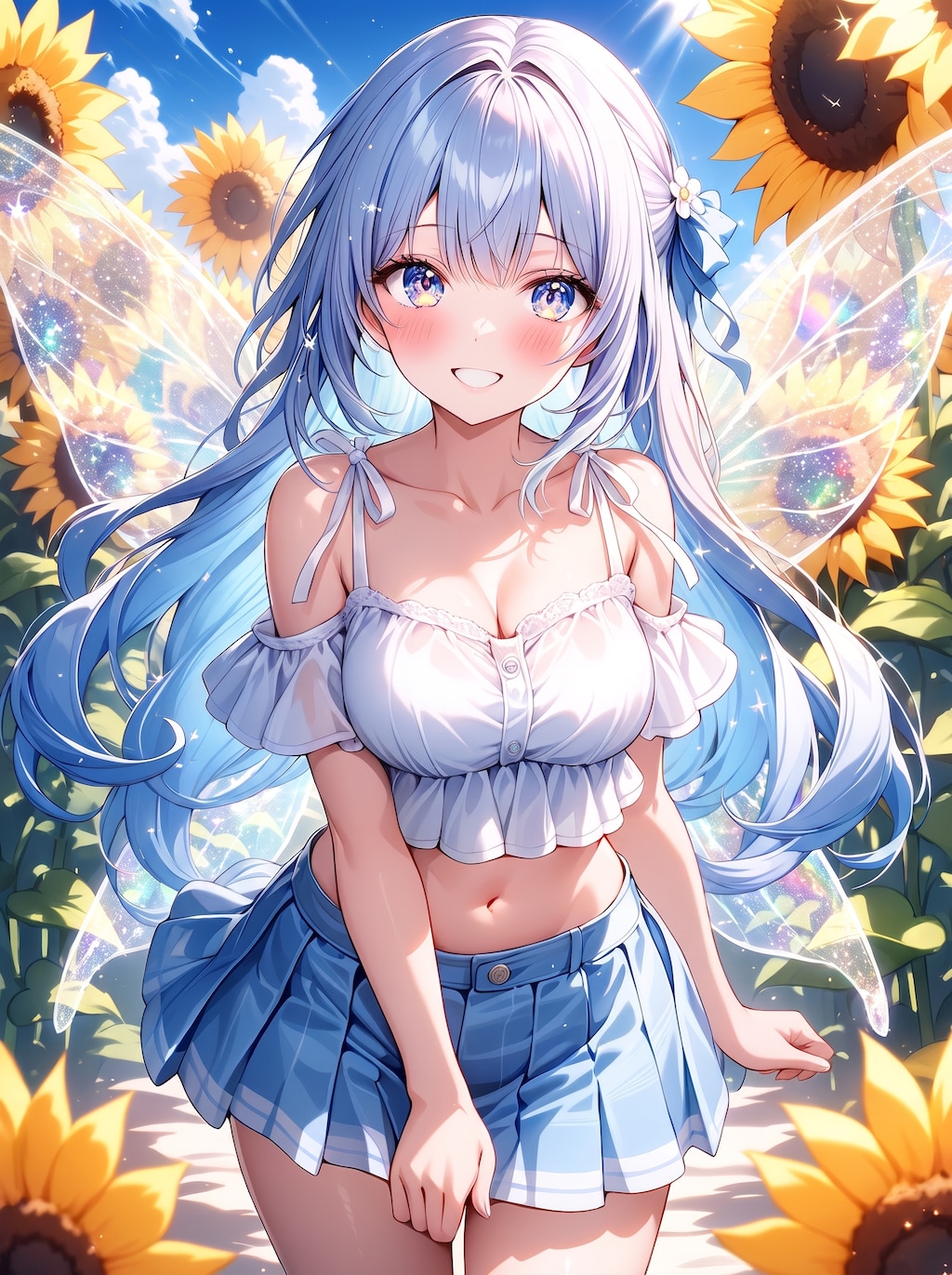 🌻妖精🌻（羽無しバージョン付き）