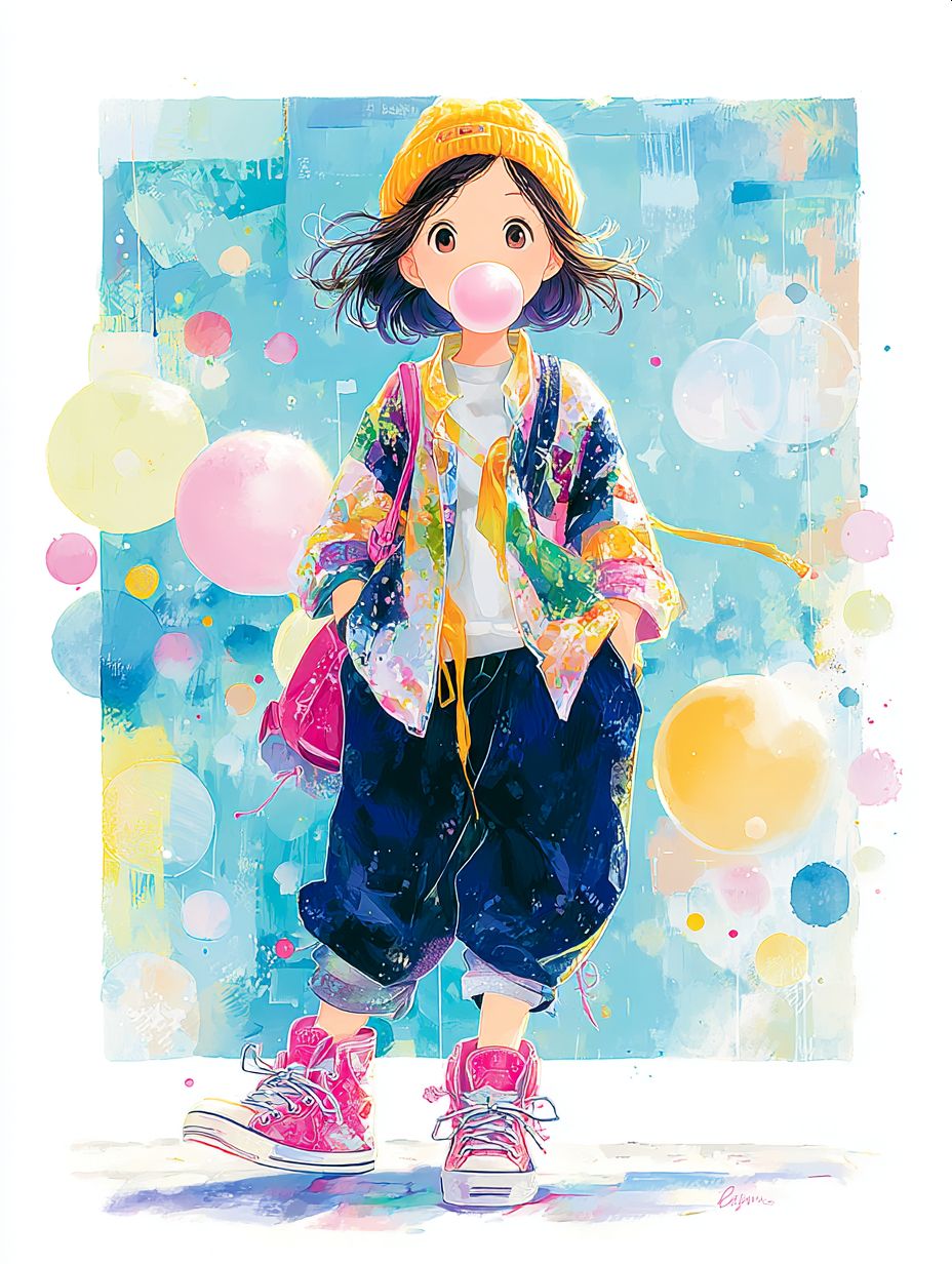 旅の途中の５つのヒップホップ | の人気AIイラスト・グラビア