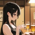美女との会食 2枚目