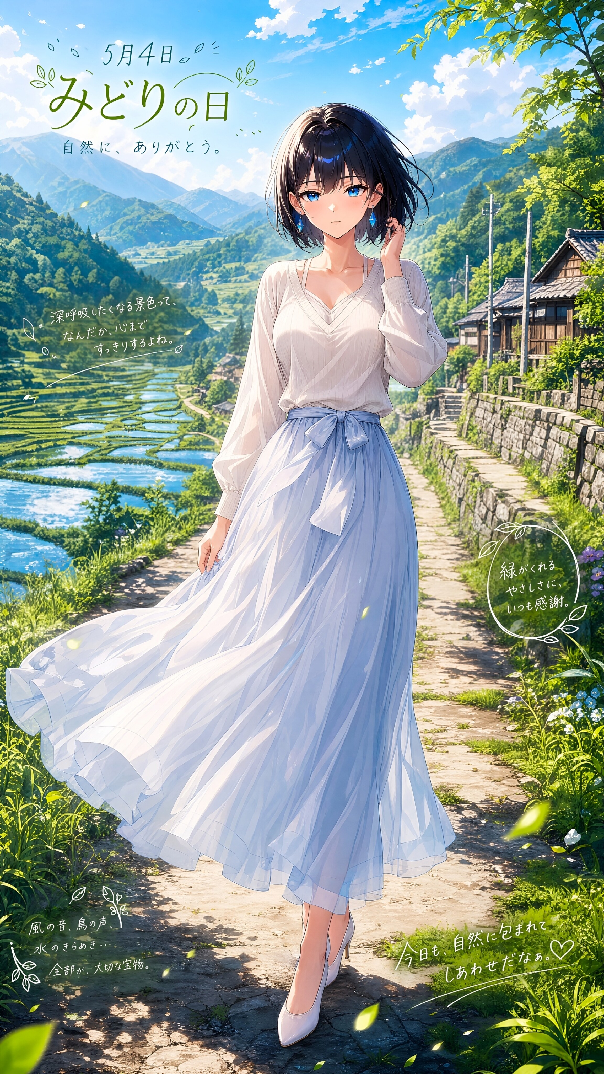 【如月 結月】#1_みどりの日