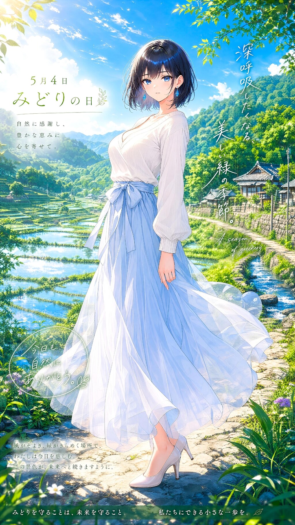【如月 結月】#1_みどりの日
