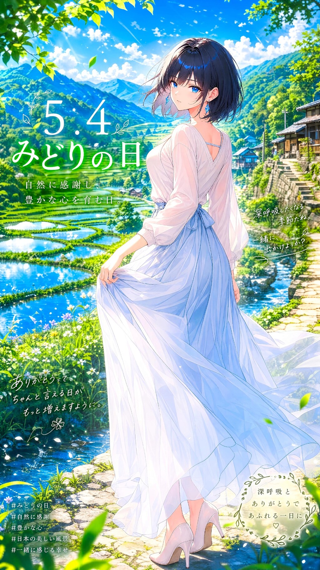 【如月 結月】#1_みどりの日