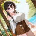 理想の夏コーデ 4枚目