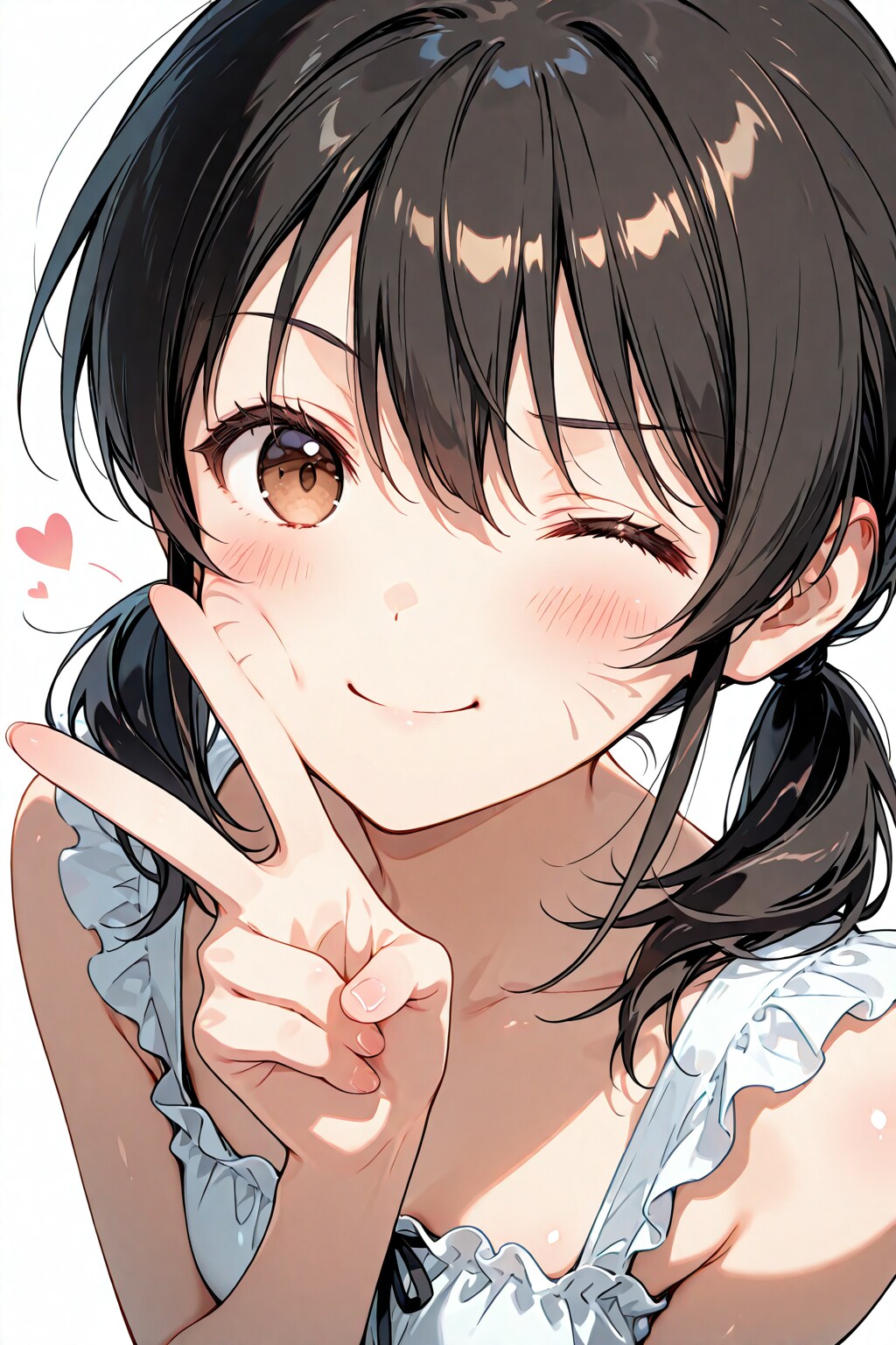 楓ちゃんのはっぴーピース✌️✨ | の人気AIイラスト・グラビア