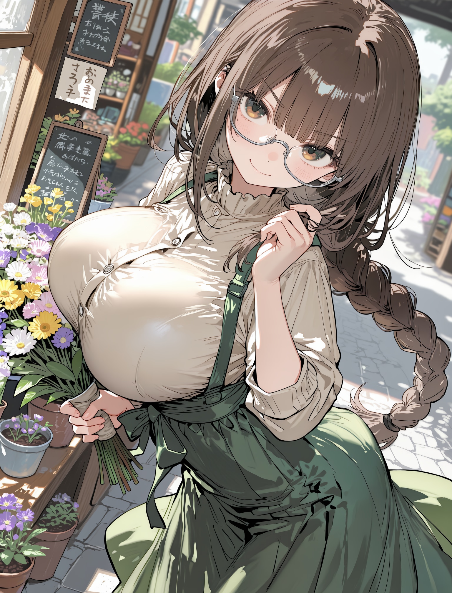 お花屋さんかな？