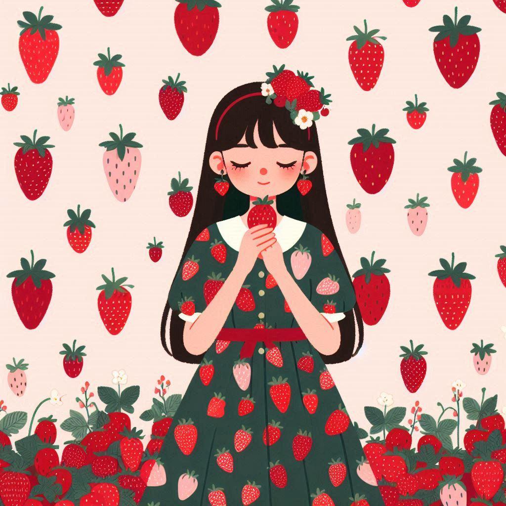 ICHIGO・ガール | の人気AIイラスト・グラビア