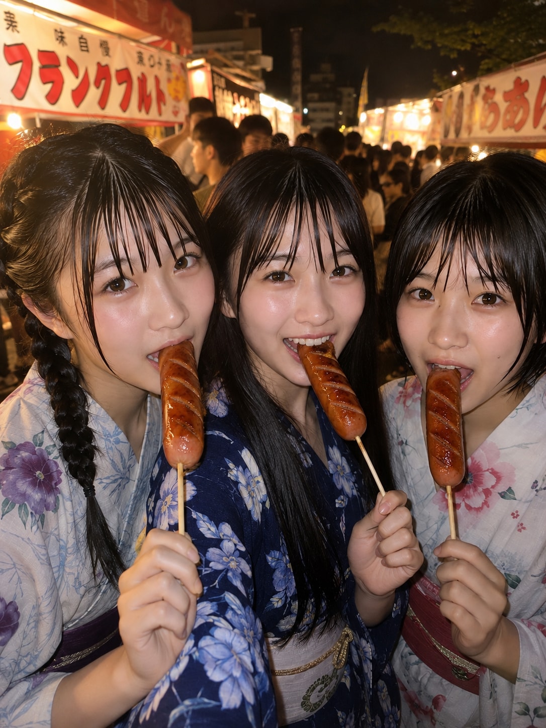 おいしい夏祭り😋