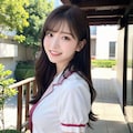 「おはよ♪」元気に挨拶してくれるクラスの美女 2枚目