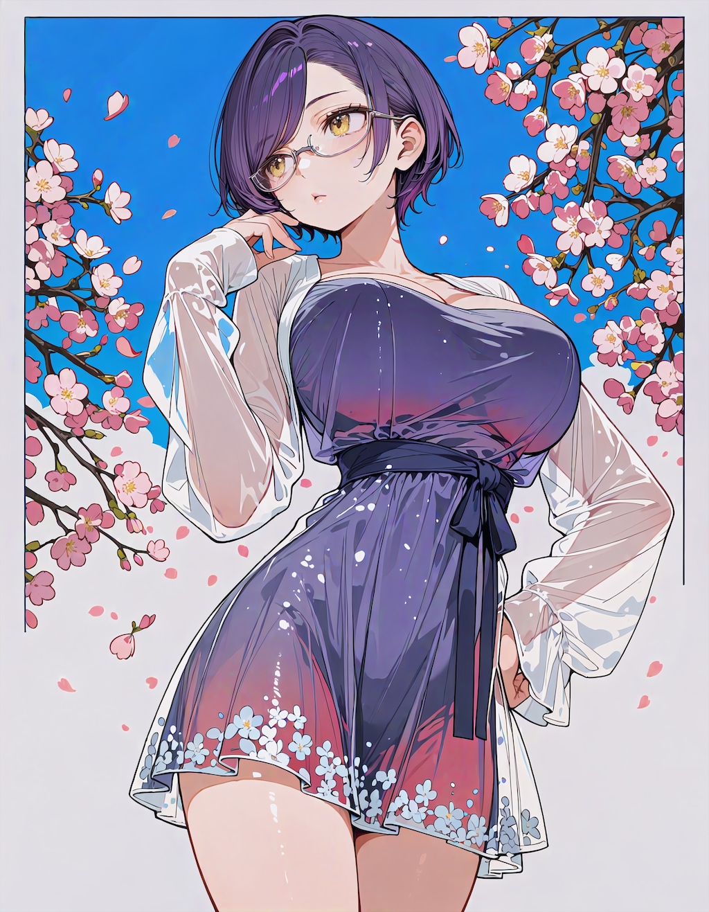 桜が満開だね～