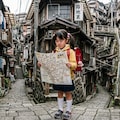 [2枚] 「地図1枚だけで異世界に放り込まれた少女が帰還するだけの物語」 2枚目
