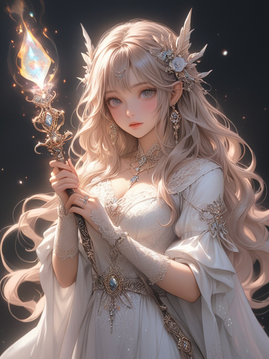 魔法使いのエルフ