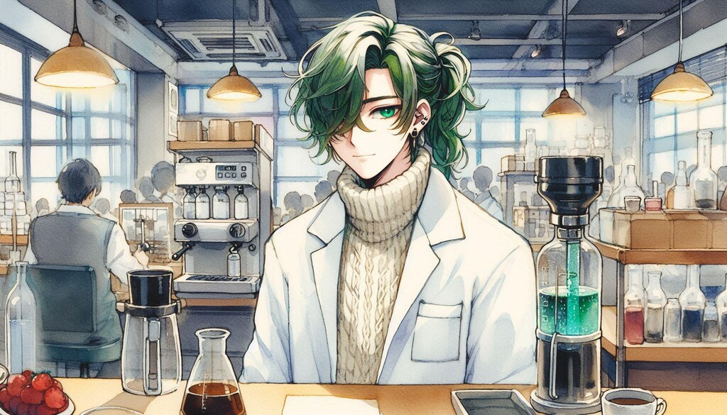 研究所風カフェ　Dalle版