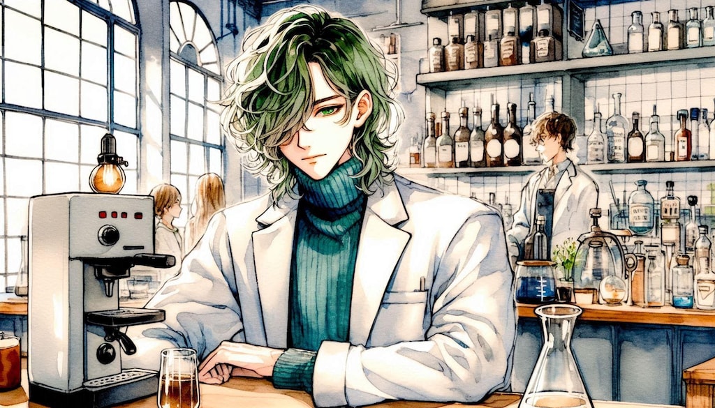 研究所風カフェ　Dalle版