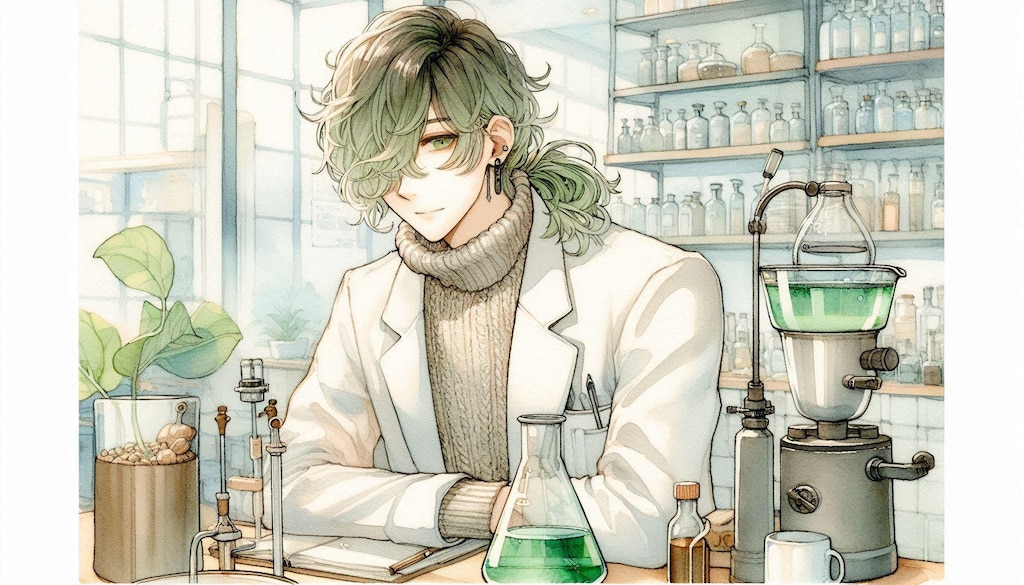 研究所風カフェ　Dalle版