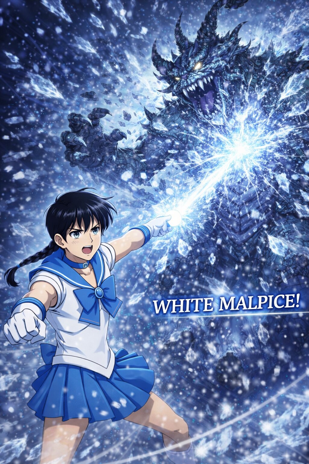 セーラートウマーキュリーVS怪物 | の人気AIイラスト・グラビア