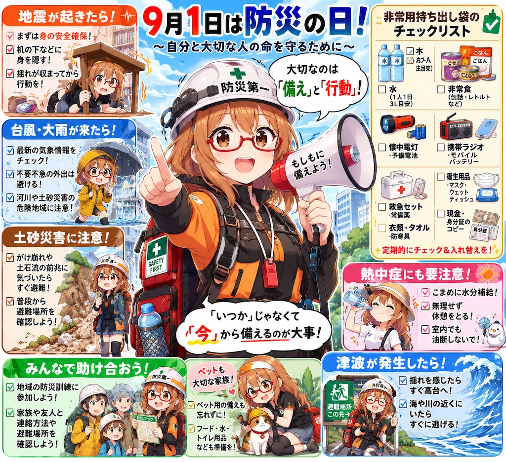 防災の日（9月1日）