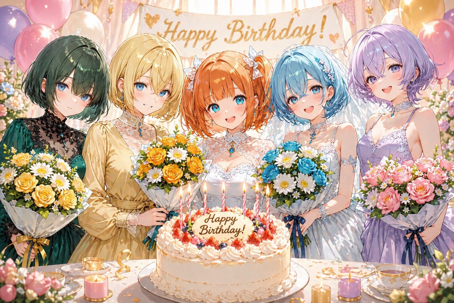 ロングスカート愛好家様とこの誕生日FA