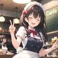 ( ✌︎*^▽^*)✌︎ウェーイトレス✌︎(*^▽^*✌︎ ) 2枚目
