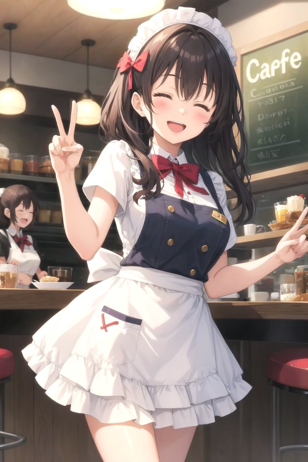 ( ✌︎*^▽^*)✌︎ウェーイトレス✌︎(*^▽^*✌︎ )