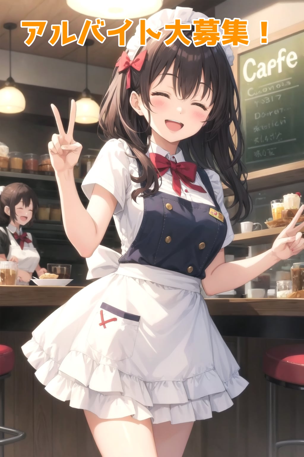 ( ✌︎*^▽^*)✌︎ウェーイトレス✌︎(*^▽^*✌︎ )