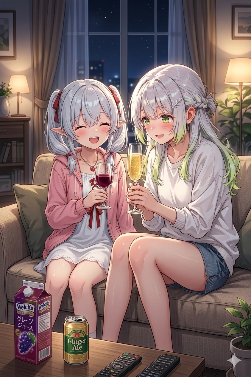 二人で一緒に | の人気AIイラスト・グラビア