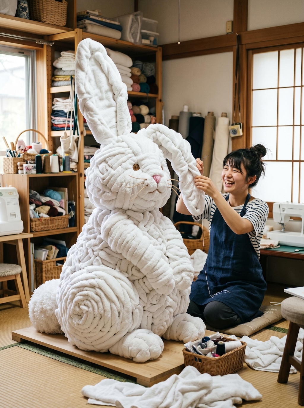 タオルウサギ