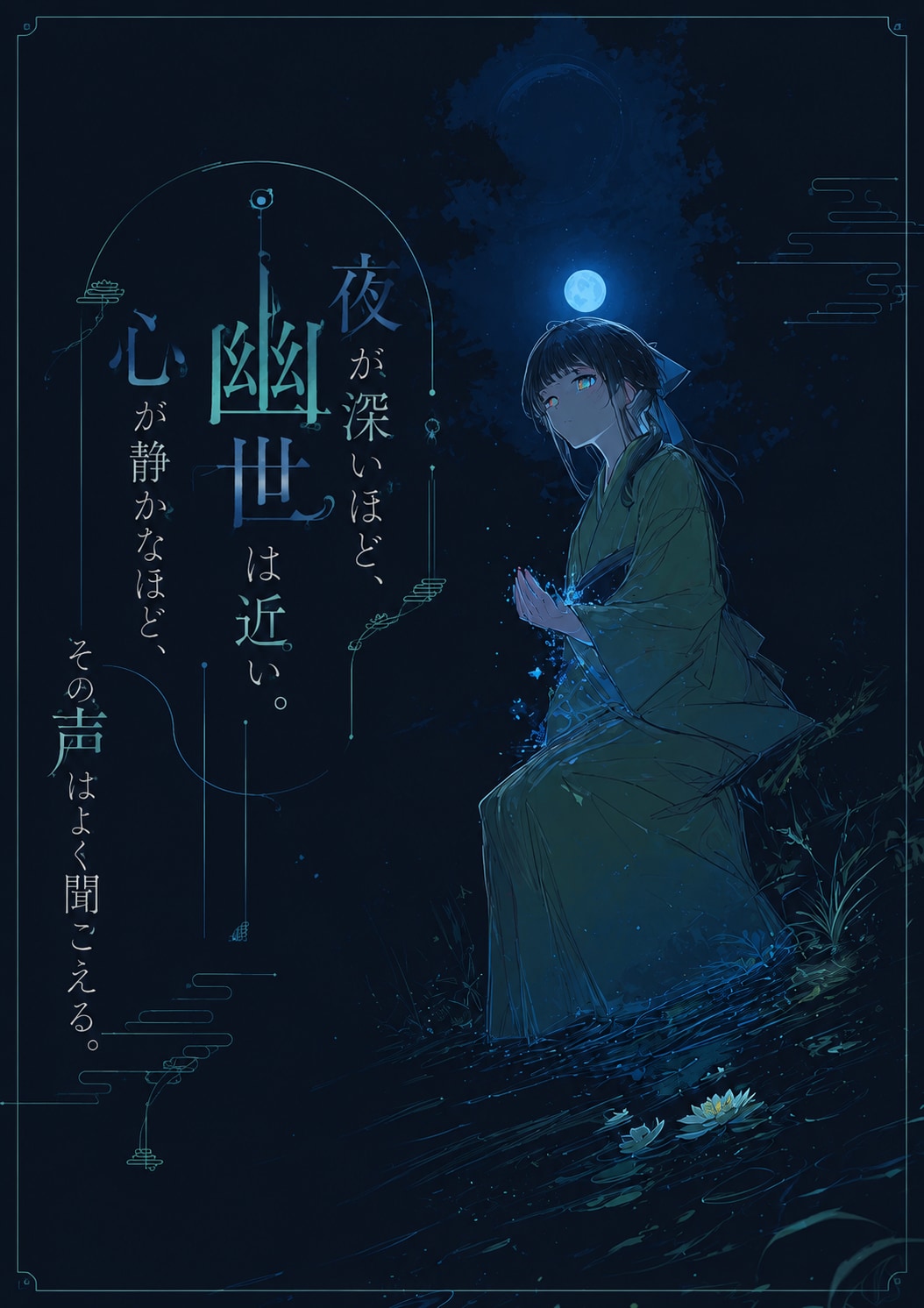 夜が深いほど、幽世は近い。心が静かなほど、その声はよく聞こえる。