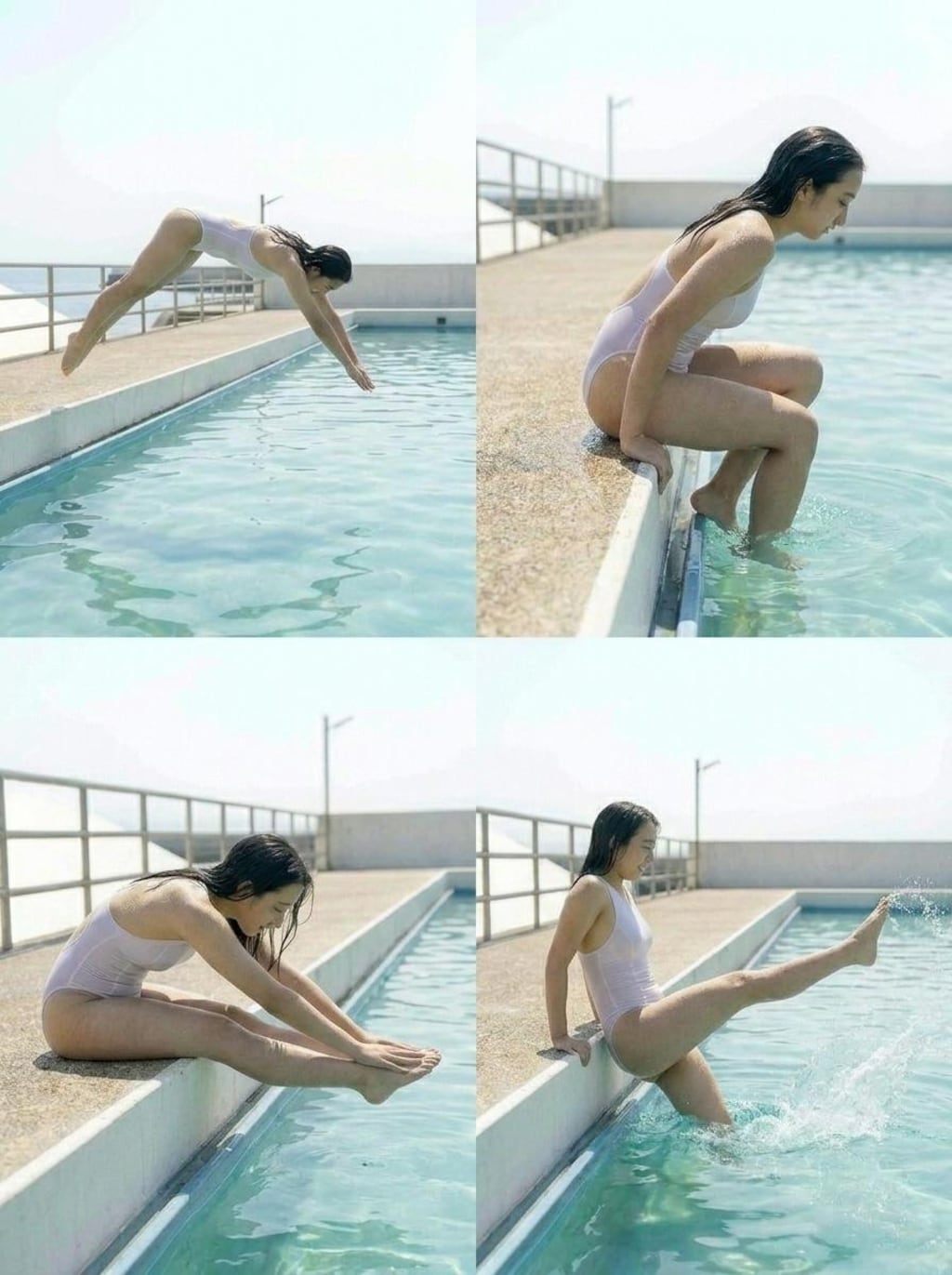 白水着