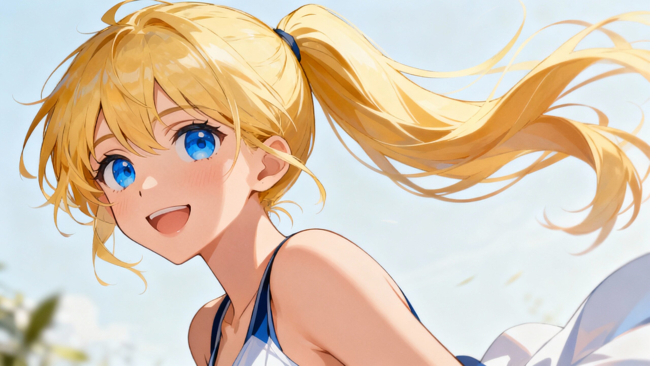 金髪碧眼少女 | の人気AIイラスト・グラビア