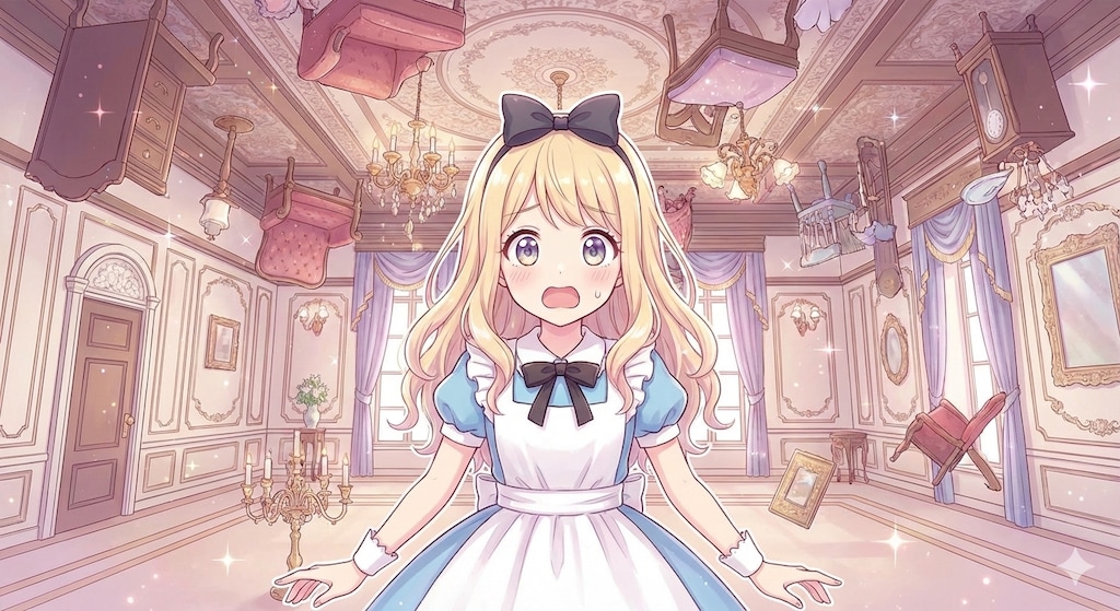 逆さの部屋のアリス